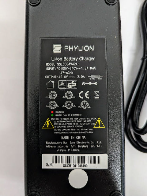 Nabíjačka Phylion SSLC084V42XH 42V/2A - 5 PIN